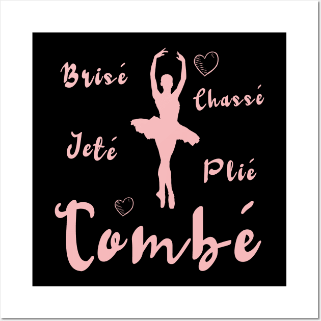 Ballet Shirt for Women and Men Girls who Love Ballet Dancing Gift Wall Art by kaza191